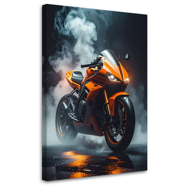 Wandbild Motorrad 60 x 90 cm