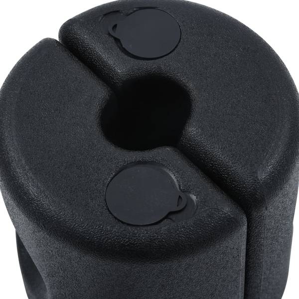 Pavillon-Gewicht 3000586 (4er Set) Schwarz - Polyethylen - 24 x 25 x 24 cm