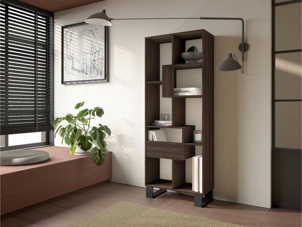 Bücherregal Verso II Eiche Dunkel