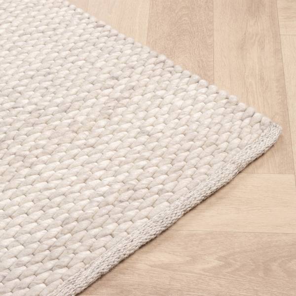 Teppich Brilliant Weiß - 160 x 240 cm