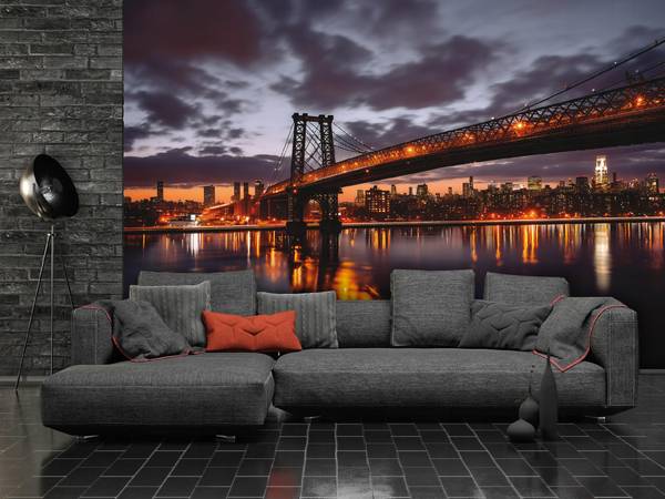 Fototapete Brücke 150 x 105 cm