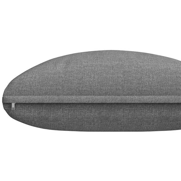Set lounge jardin Gaia II (6-él.) Gris - Verre - Métal - Matière plastique - Textile - 176 x 75 x 176 cm