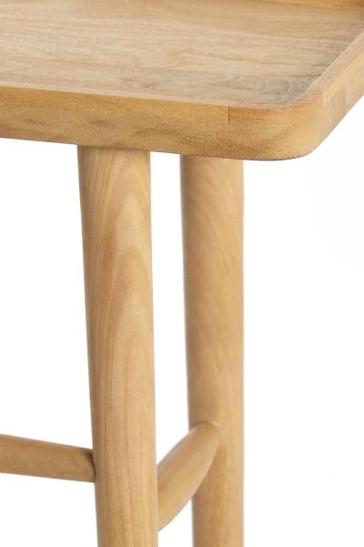 Seite QIANO Braun - Massivholz - 30 x 75 x 120 cm