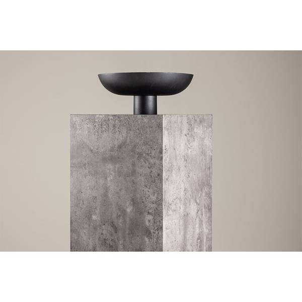 Table d'angle RamsvikH Gris - En partie en bois massif - 40 x 130 x 40 cm