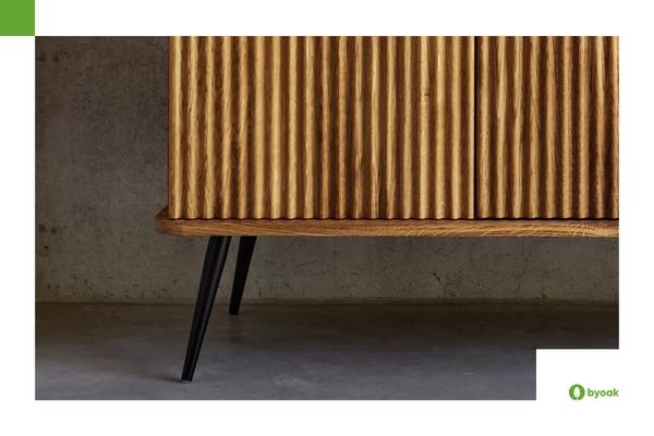 Kommode LINA Holz - Kernbuche