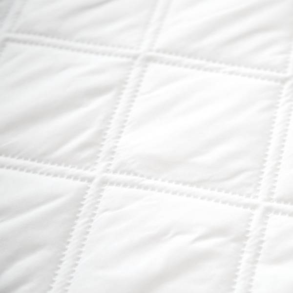 Matratze 2721 Weiß - Microfaser - Polyester - 80 x 10 x 160 cm