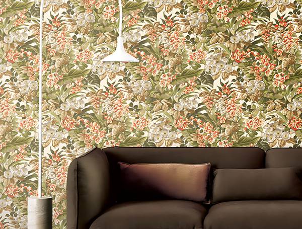Vliestapete BA220021-DI Beige - Kunststoff - 53 x 1005 x 1 cm