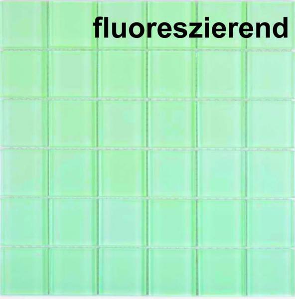 Mosaikfliesen 88-1005 Grün - Glas - 30 x 30 x 30 cm