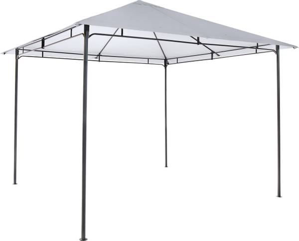 Pavillon COMO Grau - Textil - 295 x 260 x 295 cm