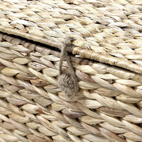 Truhe mit Deckel 22060 Braun - Naturfaser - 35 x 33 x 50 cm