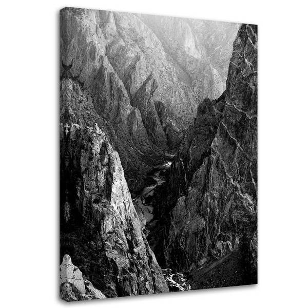 Wandbild berglandschaft 60 x 90 cm