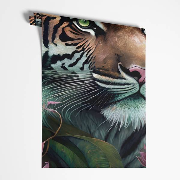 Fototapete Tiger Tropische Tiere 250 x 175 cm