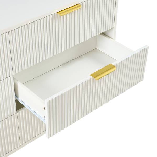 Sideboards FocusIv Weiß - Holzwerkstoff - 120 x 72 x 40 cm