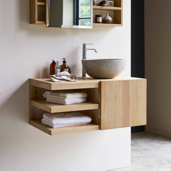 Waschtischunterschrank Typo Beige
