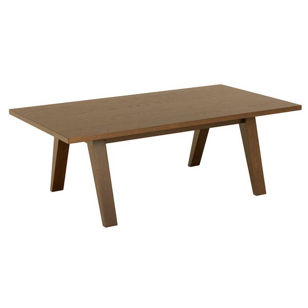 Table basse A-Line Gris - En partie en bois massif - 130 x 45 x 70 cm