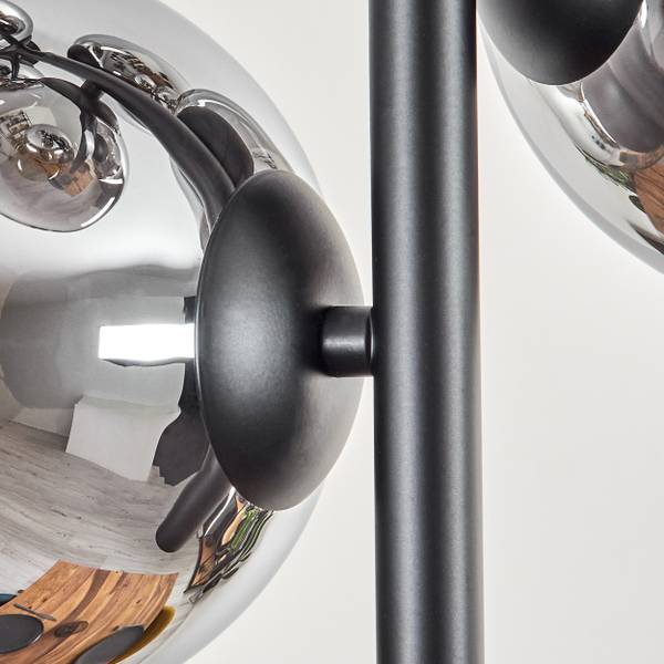 Deckenleuchte Fossobiubo Grau - Silber - Metall - 36 x 30 x 56 cm