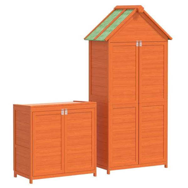Geräteschuppen 3028703 (2-teilig) Braun