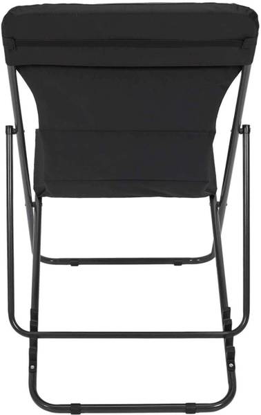 Transat en métal pliant Corfou Noir Noir - Métal - 82 x 93 x 56 cm