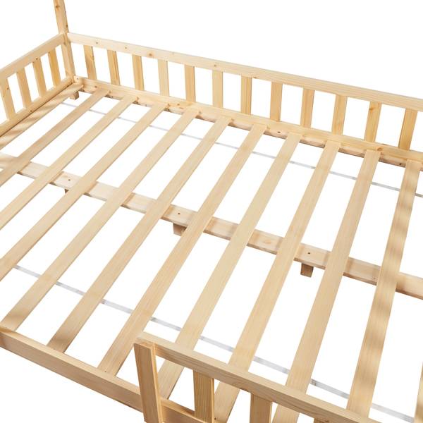 Hausbett Sisimiut Kiefer - 126 x 135 x 206 cm