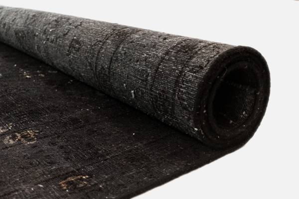 Tapis Vintage Royal LXIII Noir - Laine - 188 x 1 x 287 cm