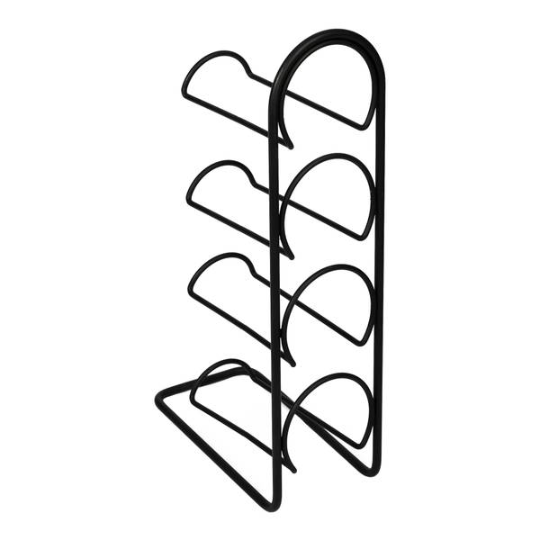 Weinregal Anchamps Schwarz - Metall - 12 x 44 x 21 cm