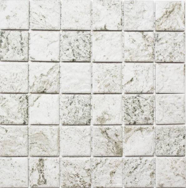 Mosaikfliesen HWA 4LG Grau - Keramik - 30 x 30 x 30 cm