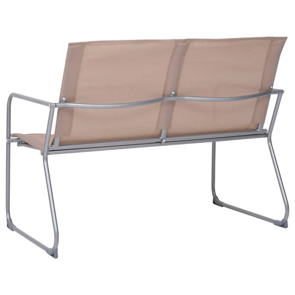 Ensemble de jardin 44354 (lot de 4) Gris - Polyester - Acier - 45 x 38 x 90 cm