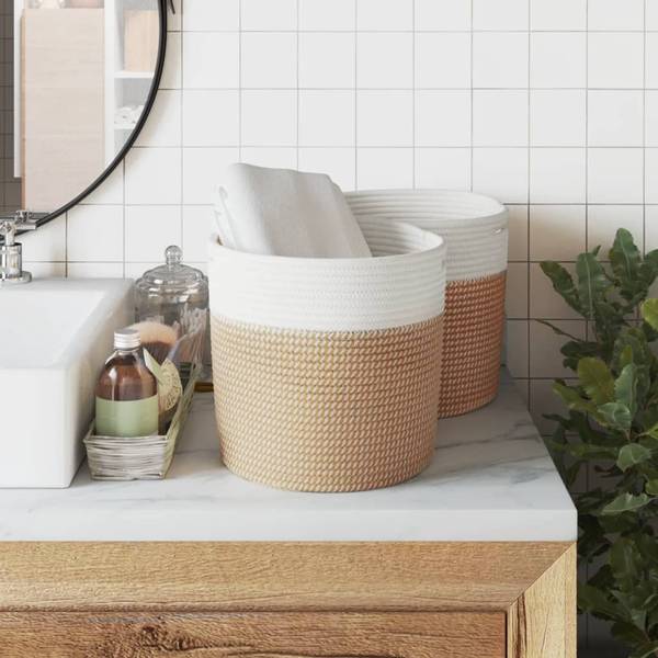 Aufbewahrungskorb 3031680-2 (2er Set) Braun