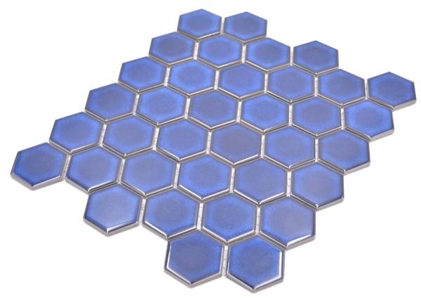 Mosaikfliesen HX 560 Blau - Keramik - 33 x 33 x 33 cm