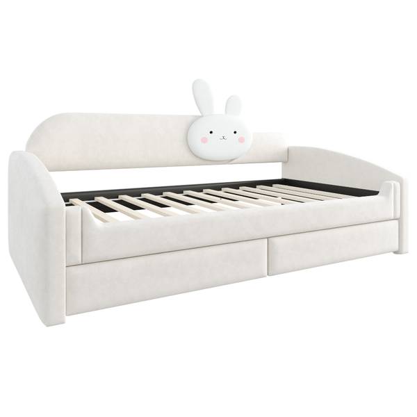Kindersofa-Bett Metis Ⅱ Beige