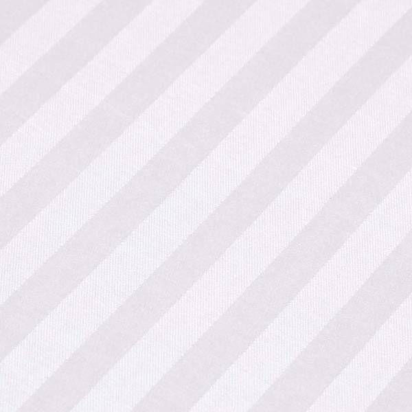 Spannbettlaken Kinderbett Damast 2er-Set Weiß - 60 x 120 cm