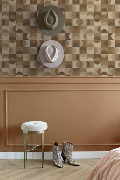 Tapete 131239 Braun - Papier - 50 x 900 x 50 cm