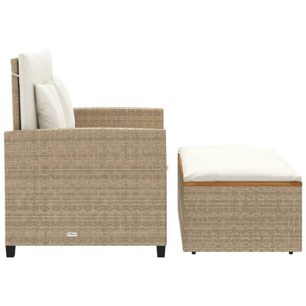 Tuinbank 3033171-2 set van 2 beige - crèmekleurig