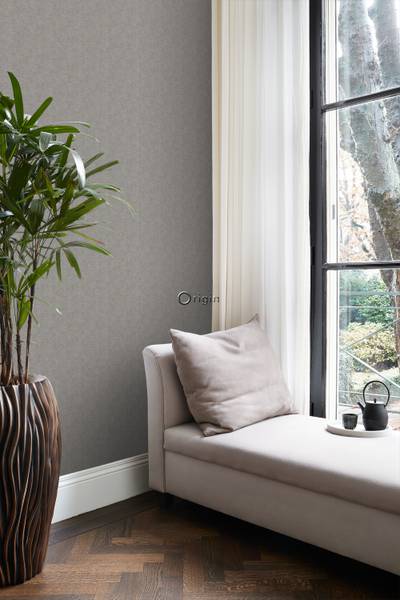 Tapete 347665 Grau - Fleece - 53 x 1005 x 53 cm