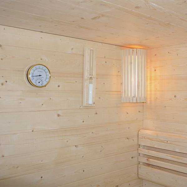 Traditionele sauna SHADOW M 120 x 120 cm