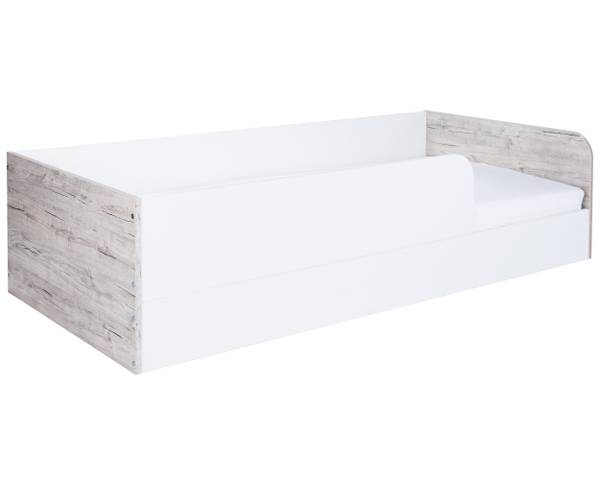 Kinderzimmer-Set Bente 4-tlg. Braun - Weiß - Holzwerkstoff
