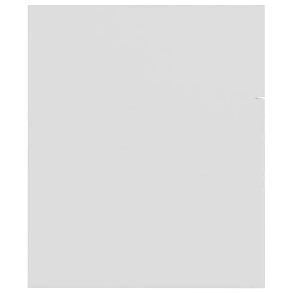 Meubles de bain 3007825 Blanc - Bois manufacturé - Matière plastique - 60 x 46 x 38 cm