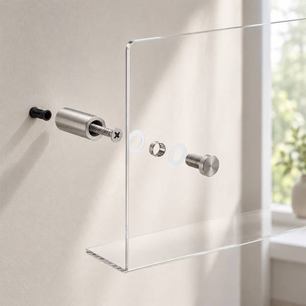 Zeitschriftenhalter für die Wand 3er Set Breite: 48 cm