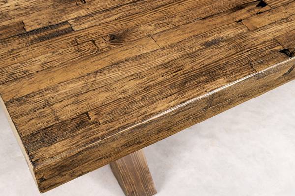 Esstisch GOLIATH Braun - Holzwerkstoff - 210 x 76 x 100 cm