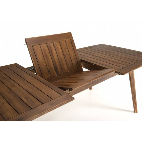 Gartentisch VICTOIRE Braun - Akazie - 100 x 75 x 180 cm