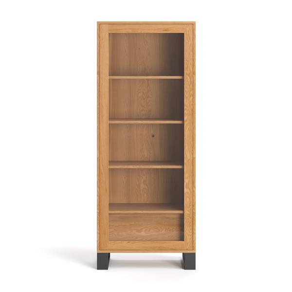 Industrielle Axel-Vitrine aus Eiche Breite: 100 cm