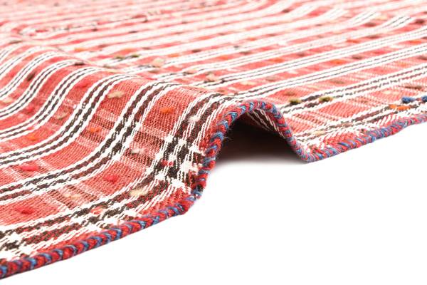 Vloerkleed Jajim CXLI rood - wol - 150 x 1 x 175 cm
