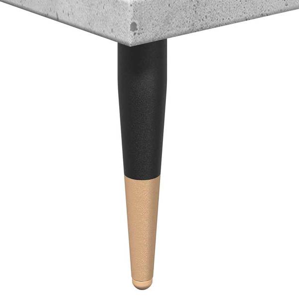 Badkamerkast 857213 grijs - plaatmateriaal op houtbasis - 58 x 60 x 33 cm