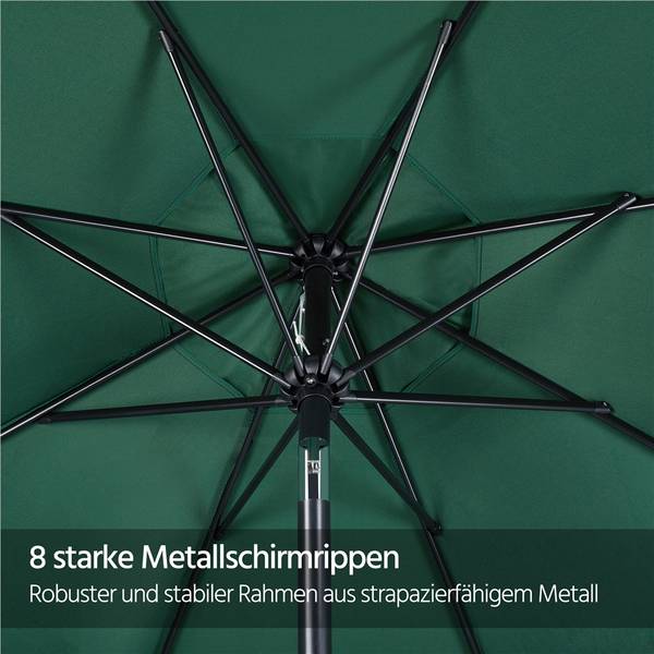 Sonnenschirm ARG77 Dunkelgrün