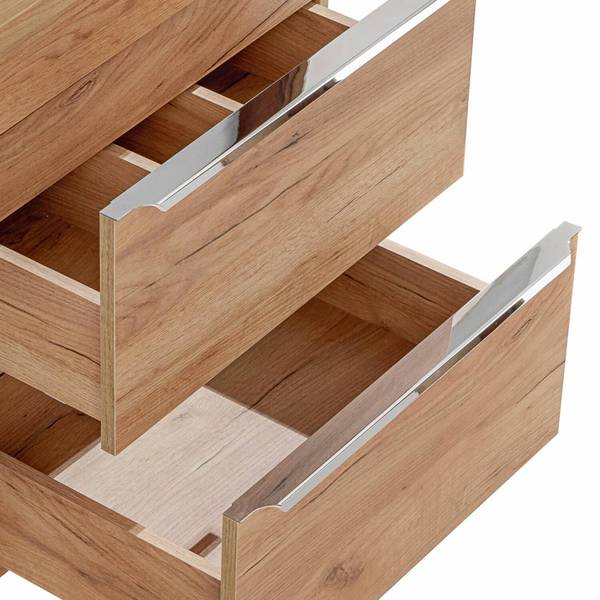 Waschtisch TOSKANA-56-579 Braun - Holzwerkstoff - 61 x 58 x 46 cm