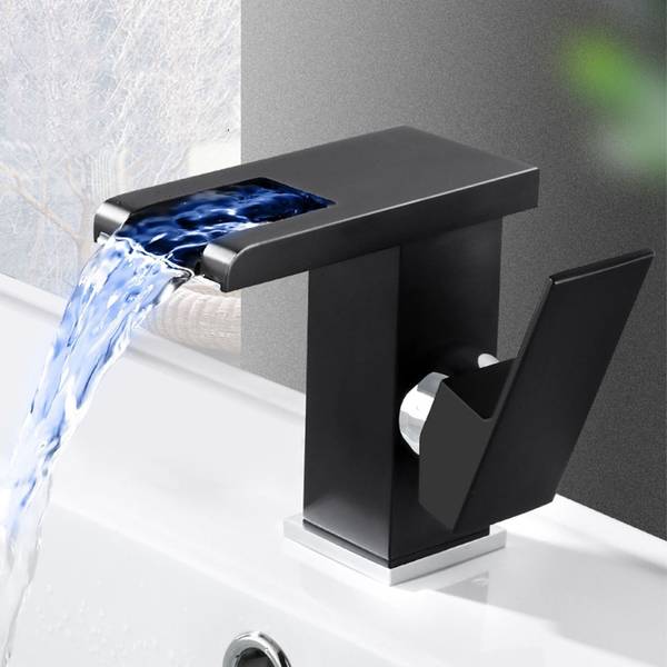 Wasserhahn FGPBLT Schwarz - Metall - 6 x 13 x 13 cm