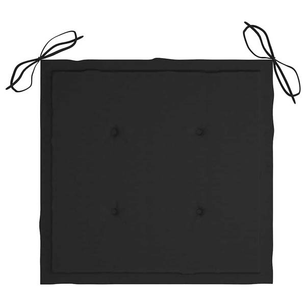 Gartenstuhl 3007526-2 (4er Set) Schwarz
