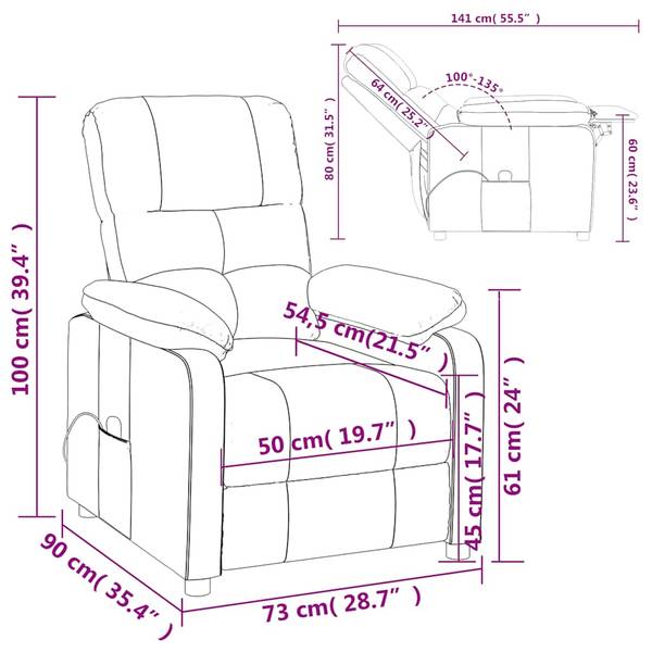 Massagesessel 3002629 Schwarz