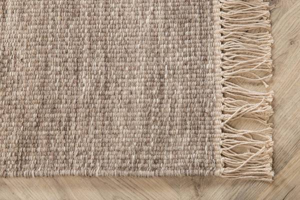 Tapis Cyrus Beige - Textile - 80 x 1 x 250 cm