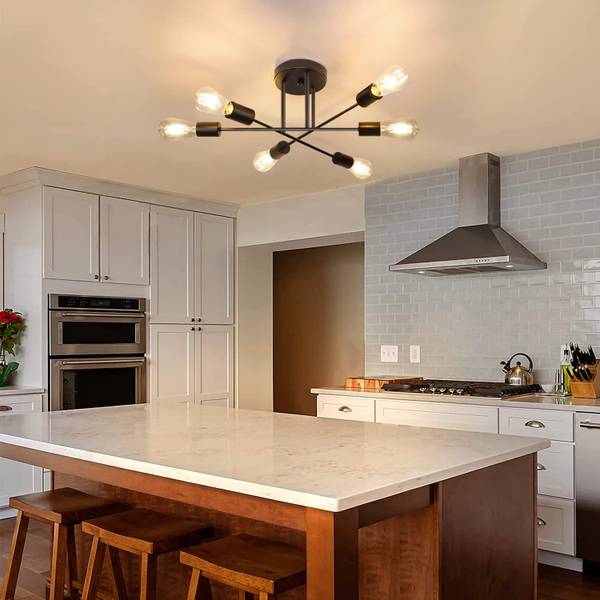 Deckenleuchte andet Schwarz